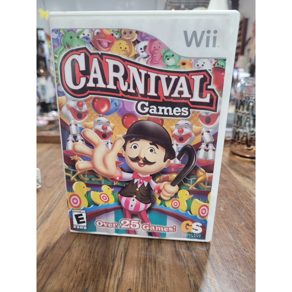 Carnival Games (Nintendo Wii, 2007) Complete